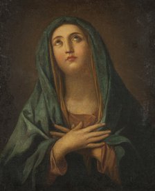 Mary with crossed arms, unknown date. Creator: Anon.