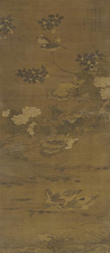 Flowers, Ducks, and other Birds, Ming or Qing dynasty, 15th-18th century. Creator: Unknown.