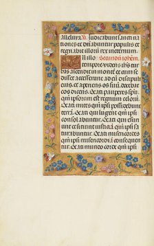 Decorated Text Page; Spinola Hours, about 1510-1520. Creator: Unknown.