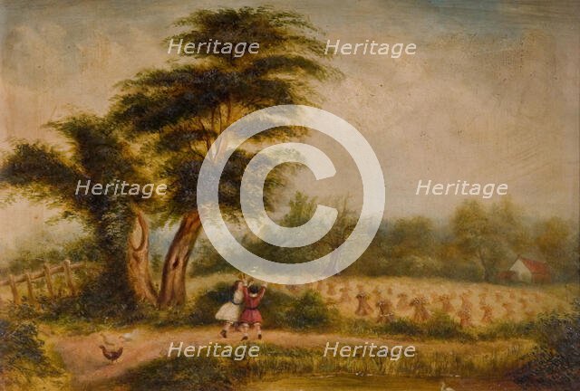 Old Tree at Alum Rock, 1840-1860. Alum Rock, Birmingham. Creator: Unknown.