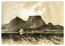 Table Mountain, Cape of Good Hope, South Africa, 1883. Artist: Unknown