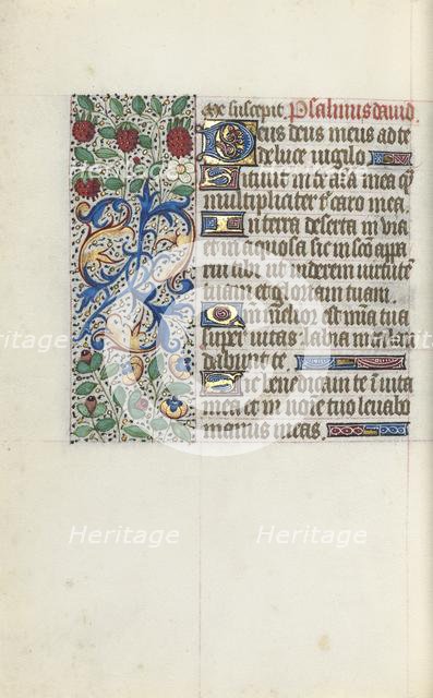 Book of Hours (Use of Rouen): fol. 137v, c. 1470. Creator: Master of the Geneva Latini (French, active Rouen, 1460-80).