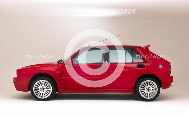 1993 Lancia Delta Integrale Artist: Unknown.