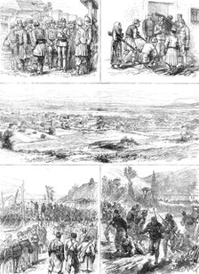 Sketches of the Insurrection in Servia, 1883. Creator: Unknown.