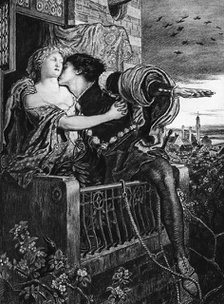 'Romeo and Juliet', late 19th century. Artist: Unknown