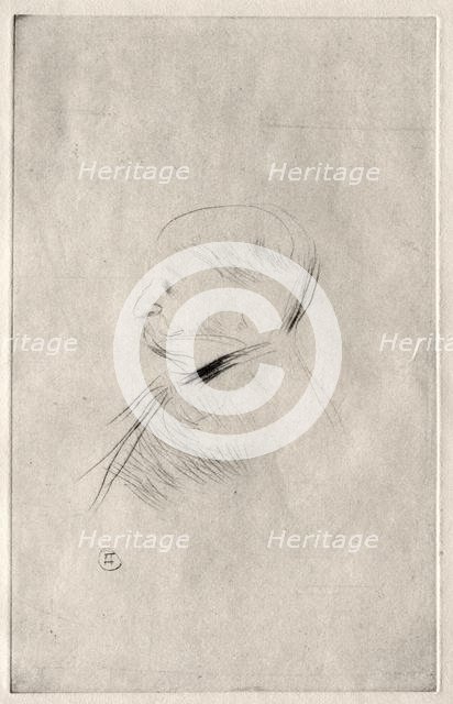 Portrait de M. X., 1898. Creator: Henri de Toulouse-Lautrec (French, 1864-1901).