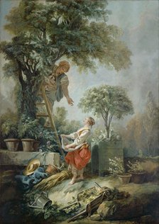 'The Cherry Gatherers', 1768. Artist: Francois Boucher.