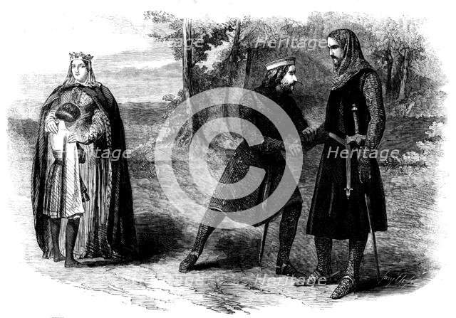 Scene from "King John", at the Princess' Theatre, 1858. Creator: Smyth.