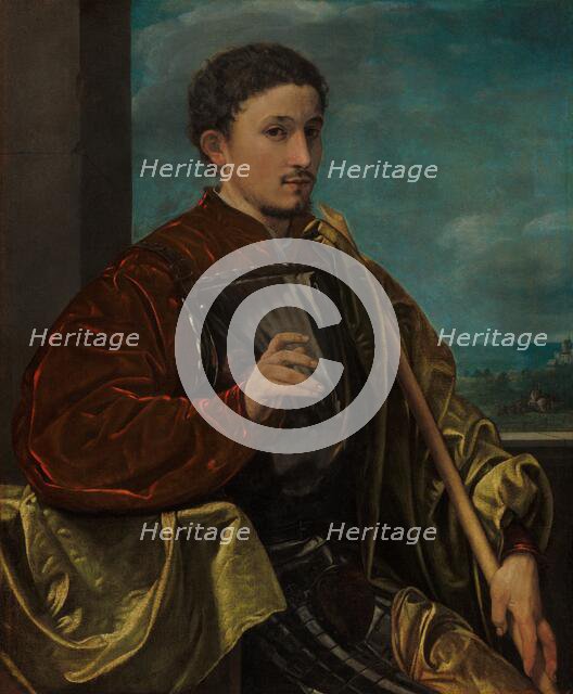 Portrait of a Knight, c. 1525. Creator: Giovanni Girolamo Savoldo.