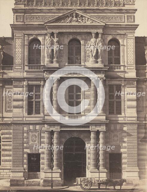 Bibliothèque Imperiale du Louvre, 1856-1857. Creator: Edouard Baldus.