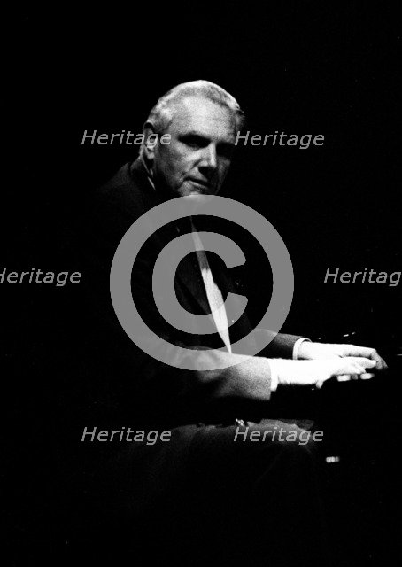 Dave McKenna, Pizza on the Park, London, Aug 1991. Artist: Brian O'Connor.