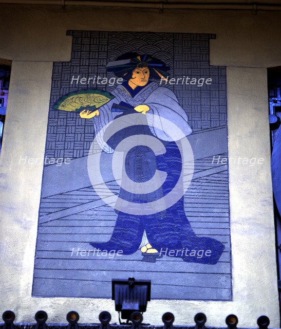 Bruno Cuadros House in the Pla de l'Os at the Ramblas in Barcelona, ??by Josep Vilaseca i Casanov…