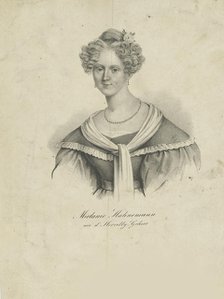 Portrait of Mélanie d?Hervilly Gohier Hahnemann (1800-1878), 1830-1835. Creator: Anonymous.