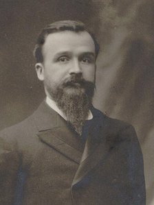 Portrait of the organist and composer Auguste Chapuis (1858-1933), 1909. Creator: Anonymous.