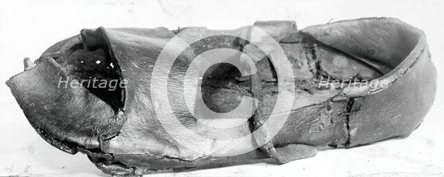 Shoe, England, 16th century. Creator: Unknown.