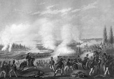 Battle of Talavera, Spain, 27-28 July 1809 (c1857).Artist: DJ Pound