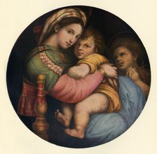'The Madonna Della Sedia', c1514, (c1912). Artist: Raphael.