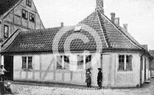 The birthplace of Hans Andersen, Odense, Denmark, c1920. Artist: Unknown