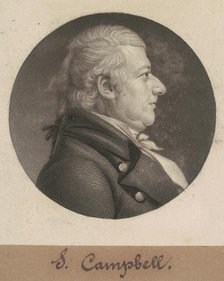 John Campbell, 1806. Creator: Charles Balthazar Julien Févret de Saint-Mémin.