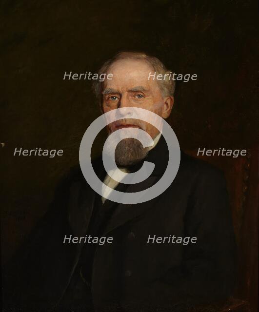 Portrait of William J. Holliday, 1903. Creator: Theodore Clement Steele.