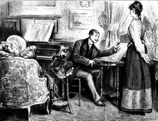 "The cleverest man in all London, according to everybody", 1890. Creator: R. Taylor.