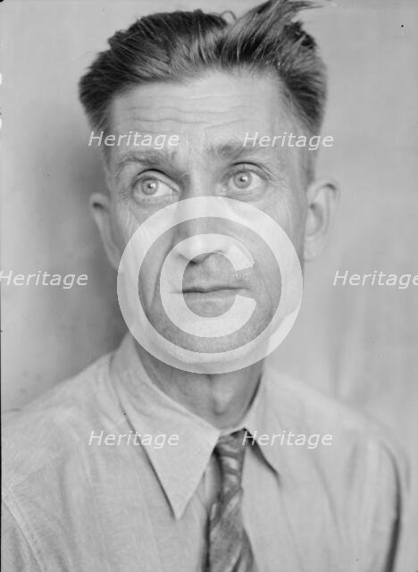 JRButler, President of the Southern Tenant Farmer's Union, Memphis, Tennessee, 1938. Creator: Dorothea Lange.