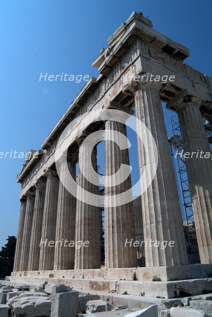 Acropolis, Athens, Greece, 2003. Creator: Ethel Davies.