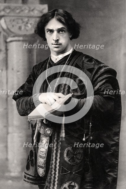 John Martin Harvey (1863-1944), English actor, 1907.Artist: Ellis & Walery