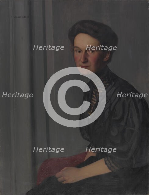 Hedy Hahnloser, 1908. Creator: Vallotton, Felix Edouard (1865-1925).