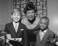 Ella Fitzgerald, Brixton Astoria, London, 1962. Creator: Brian Foskett.