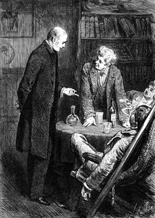 "What right have you to drink whisky? You've never been in Scotland...", 1881. Creator: R&E Taylor.