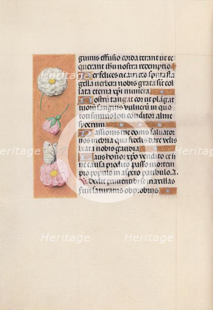 Hours of Queen Isabella the Catholic, Queen of Spain: Fol. 58v, c. 1500. Creator: Master of the First Prayerbook of Maximillian (Flemish, c. 1444-1519); Associates, and.