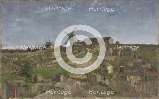 The Hill of Montmartre, 1886.