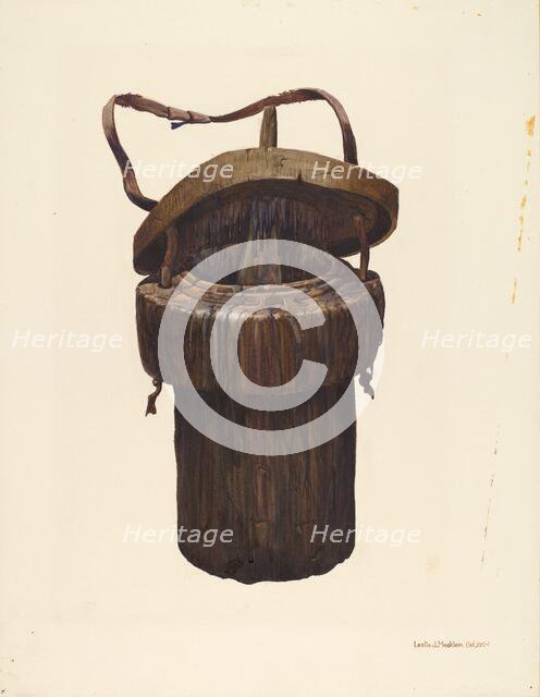 Bucket, c. 1939. Creator: Leslie Macklem.