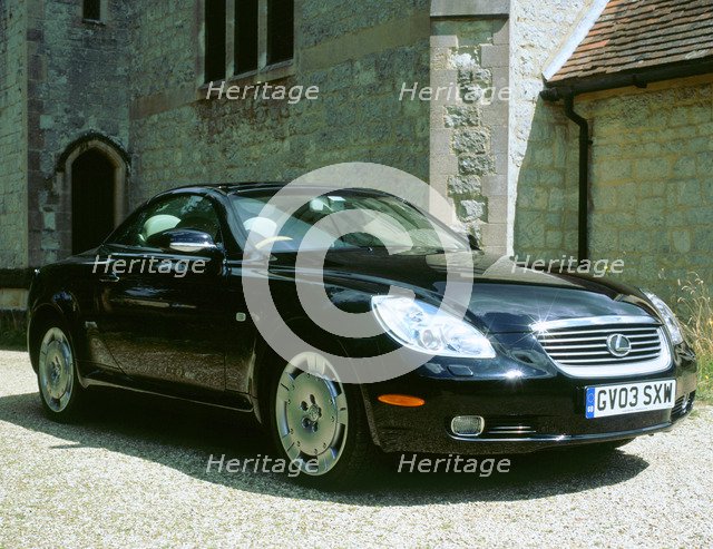 2003 Lexus SC430 4.3L. Artist: Unknown.
