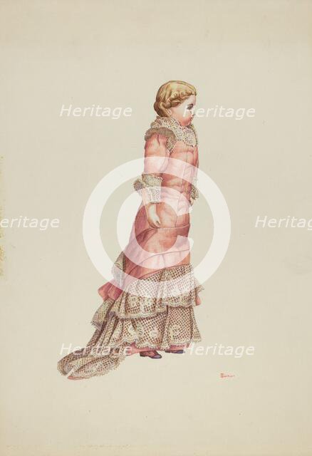 Doll - "Carrie", 1935/1942. Creator: Hal Blakeley.