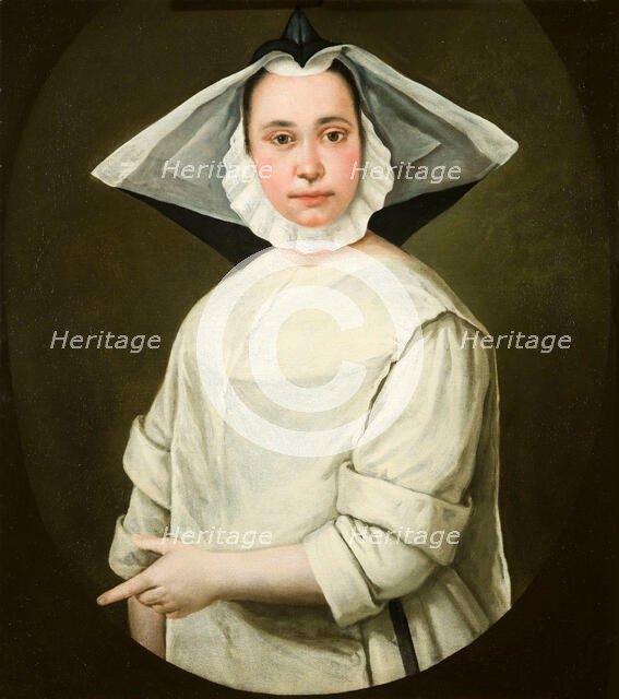 Portrait of a young nun, 1730. Creator: Ceruti, Giacomo Antonio (1698-1767).