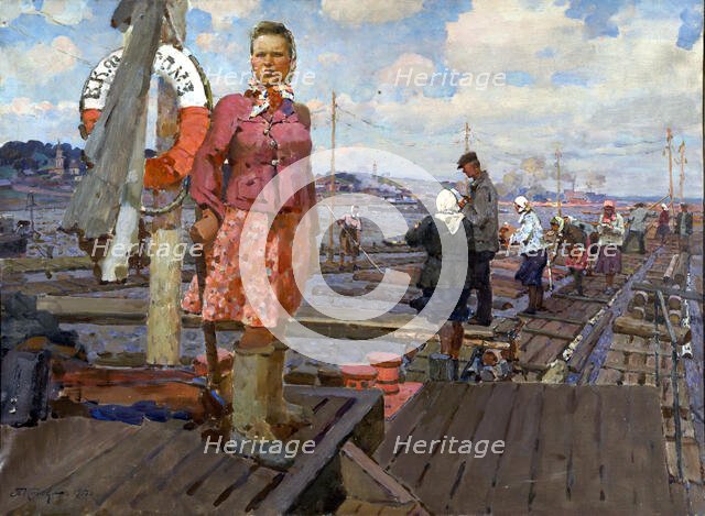 Stakhanovite watch, 1950. Creator: Kotov, Pyotr Ivanovich (1889-1953).