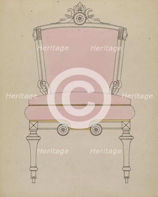 Chair, 1936. Creator: Jack Bochner.