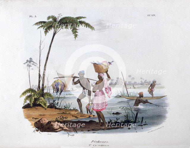 'Fisherman', 1828. Artist: Jean Henri Marlet