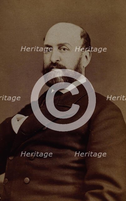 St  George Jackson Mivart. Creator: Barraud & Jerrard.