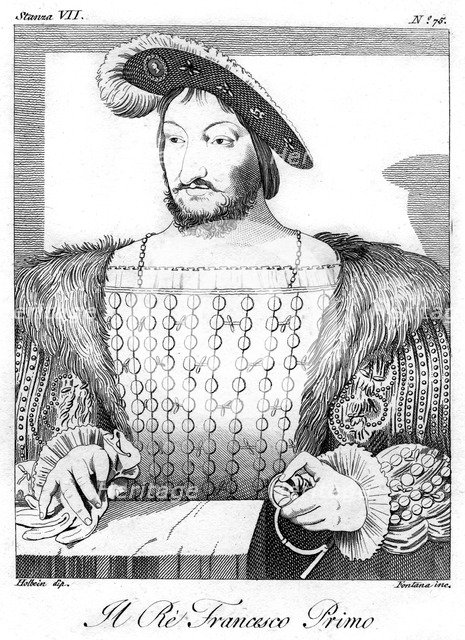 Francis I, King of France. Creator: Fontana.