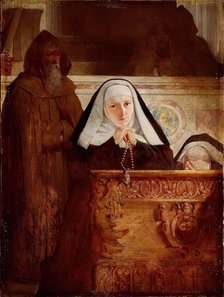 The Nun, 1875-1891. Creator: William Fettes Douglas.