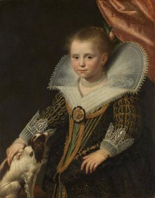 Portrait of a Girl, known as ‘The Little Princess’, c.1623. Creator: Paulus Moreelse.