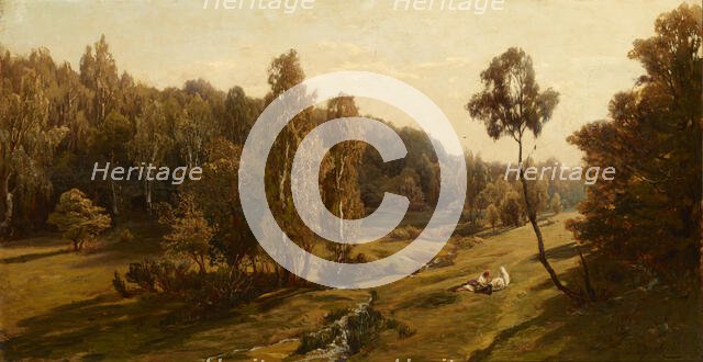 Ukrainian Lanscape, 1770s/1780s. Creator: Wladymir Donatowicz Orlowski.