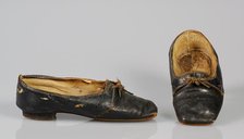 Shoes, American, 1840-59. Creator: Unknown.