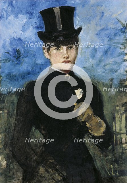 Horsewoman, Fullface, c. 1882. Artist: Manet, Édouard (1832-1883)