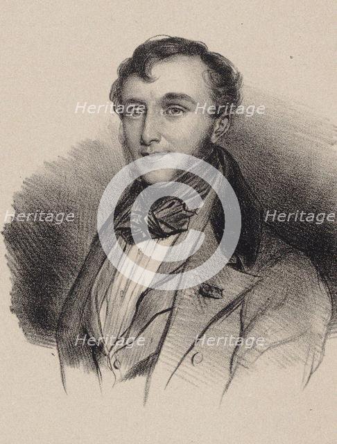 Portrait of the composer Friedrich Kalkbrenner (1785-1849). Creator: Anonymous.