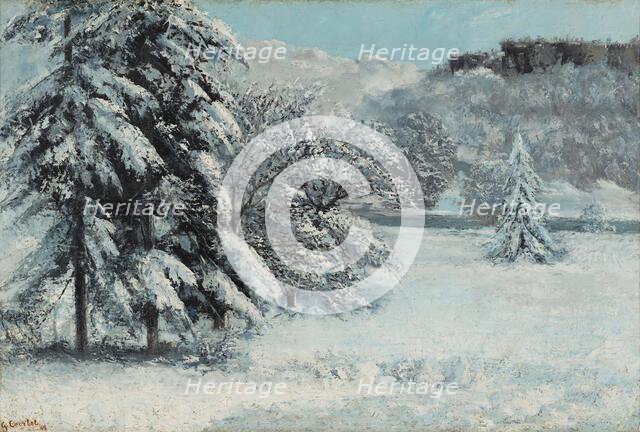 Snow, 1868. Creator: Courbet, Gustave (1819-1877).