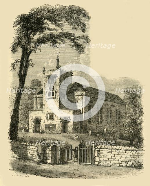 'The Old Chapel, Highgate, 1830', (c1876). Creator: Unknown.